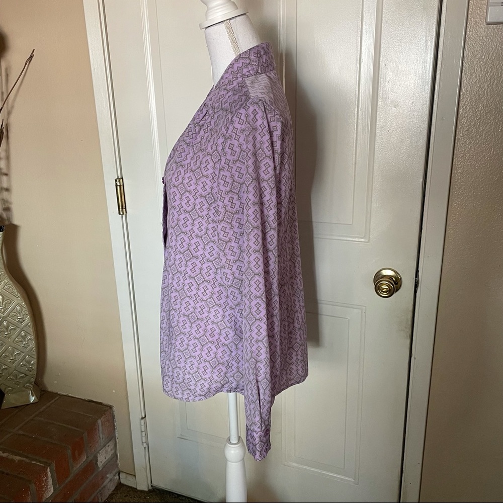 Pendleton Tribal Print Button Blouse - image 4